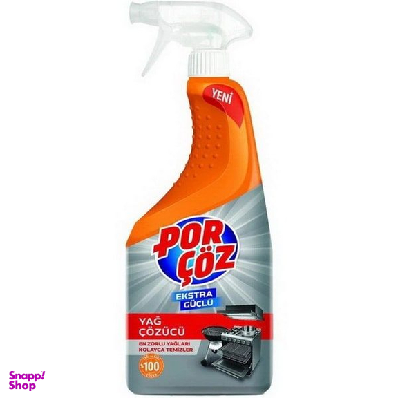 اسپری تمیز کننده و چربی زدا گاز و هود پورچوز مدل Extra Guclu حجم 750 میلی لیتر