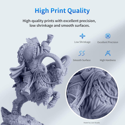 رزین پرینتر سه بعدی آنیکیوبیک مدل Standard Resin حجم 1 لیتر