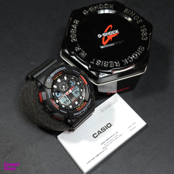 ساعت مچی مردانه کاسیو جی شاک مدل G-Shock GA-100