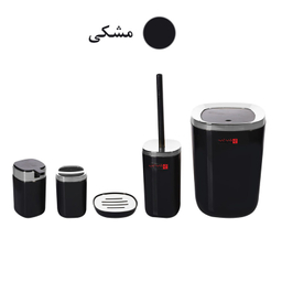 ست سرویس بهداشتی 5 پارچه کنتراست مدل روما کد CHR