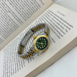 ساعت مچی عقربه ای زنانه مدل دیت جاست کد W4015