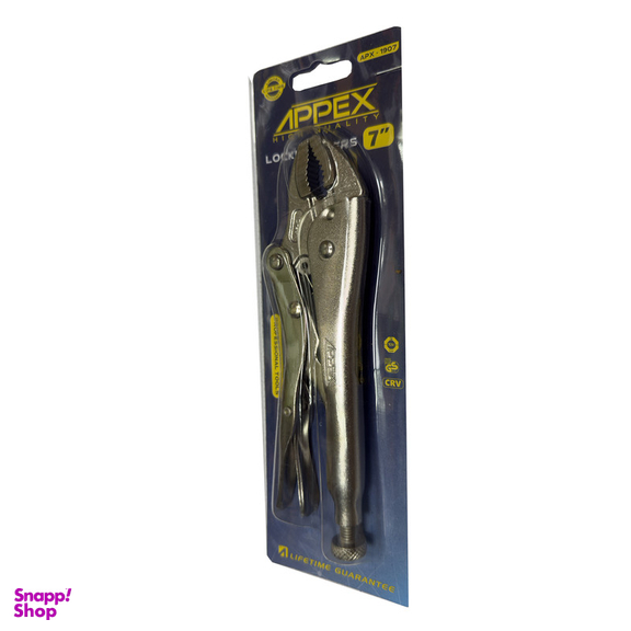 انبر قفلی اپکس مدل SMT-APPEX-APX-1907-LOCKINGPLIERS-7NCH سایز 7 اینچ