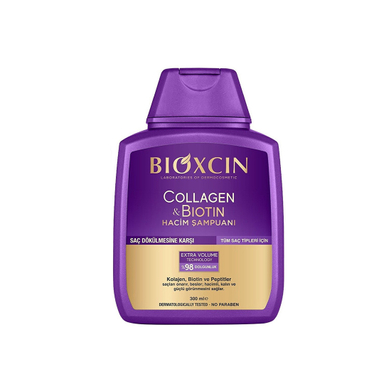 شامپو تقویت کننده و ضد ریزش مو بیوکسین مدل sh-2021 حجم 300 میلی لیتر