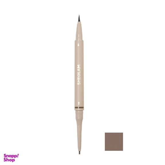 مداد ابرو شیگلم مدل BrowsOnDemand Taupe