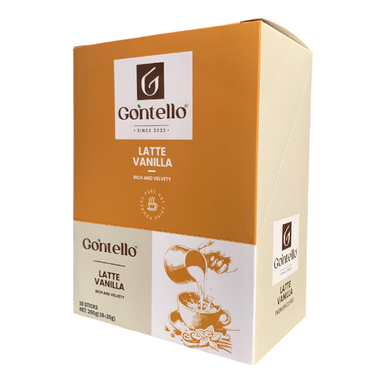 لاته وانیلی گونتلو وزن 200 گرم بسته ۱۰ عددی