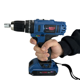دریل شارژی چکشی باس مدل SK-6050 مجموعه 28 عددی