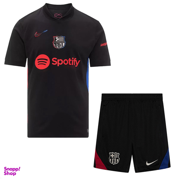 ست تیشرت و شلوارک ورزشی پسرانه مدل Away 2025