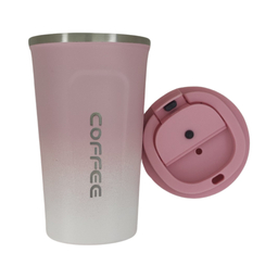 ماگ سفری طرح coffee مدل پاستیلی حجم 500 میلی لیتر