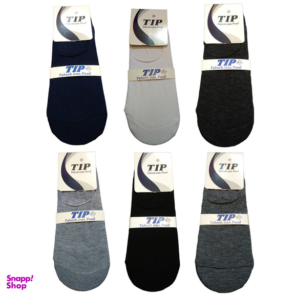 جوراب کالج مردانه تابش ایران پود مدل KM0079 مجموعه 6 عددی