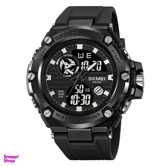 ساعت مچی عقربه ای دیجیتال اسکمی مدل 2119 BK