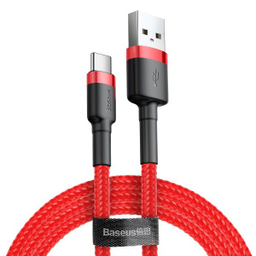 کابل دیتا USB به Type-C باسئوس مدل Cafule طول 2 متر
