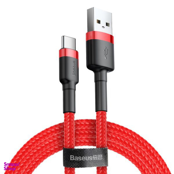کابل دیتا USB به Type-C باسئوس مدل Cafule طول 2 متر