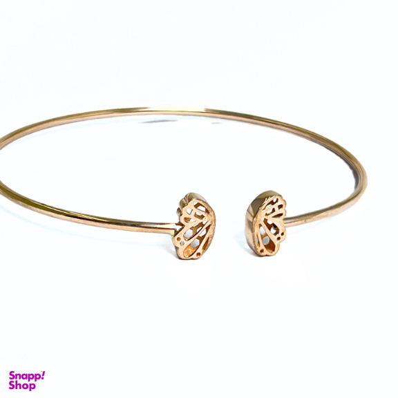 بنگل طلا 18 عیار دخترانه مدل طرح بال فرشته