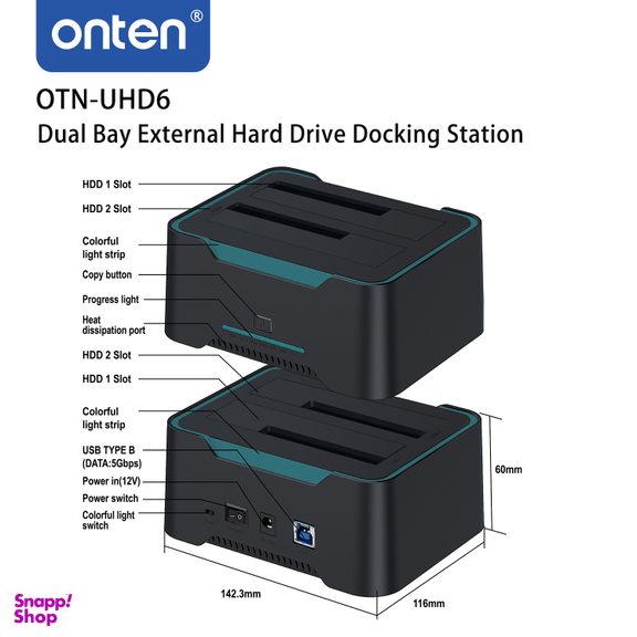 داک استیشن اونتن مدل OTN-UHD6