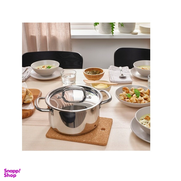 زیر قابلمه ایکیا مدل HEAT کد 1060 بسته 2 عددی