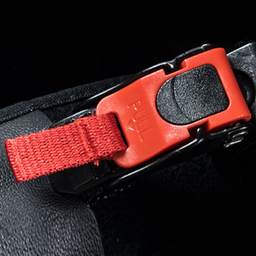 کلاه کاسکت بدون فک ال اس تو مدل +OF600 Skelet Red Whait به همراه کاور