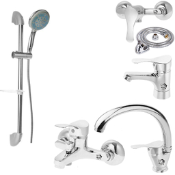 ست شیرآلات اندیکا مدل درنا مجموعه 6 عددی