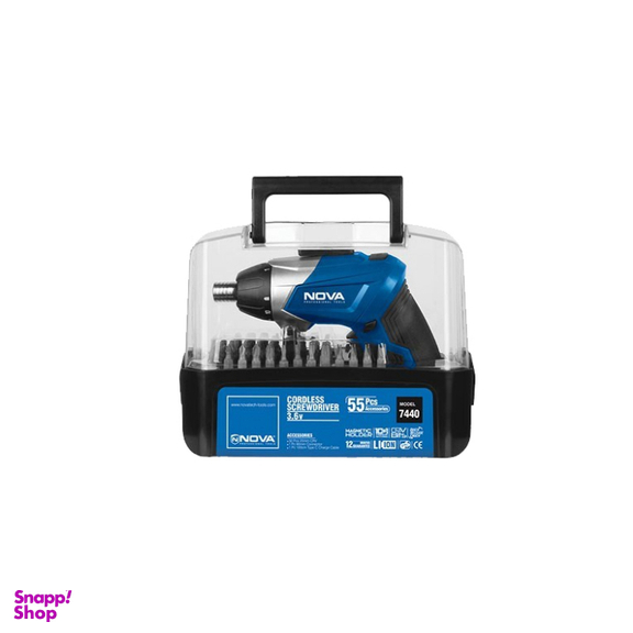 پیچ گوشتی شارژی نوا کد 20706