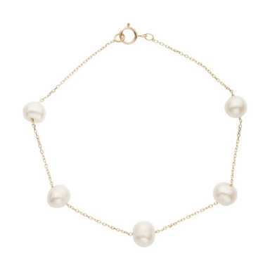 دستبند طلا 18 عیار زنانه سین سان مدل SN2345