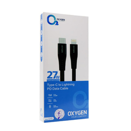 کابل دیتا Type-C به Lighting اکسیژن مدل LX5 طول 1 متر