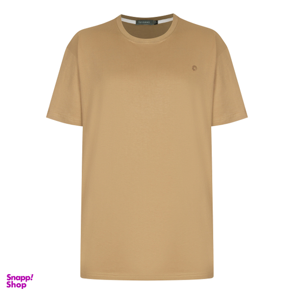 تیشرت مردانه دیورسو مدل بیسیک رنگ شکلاتی