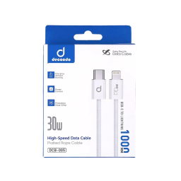 کابل شارژ Type-C به Lightning دکودو کد DCB-005 طول یک متر