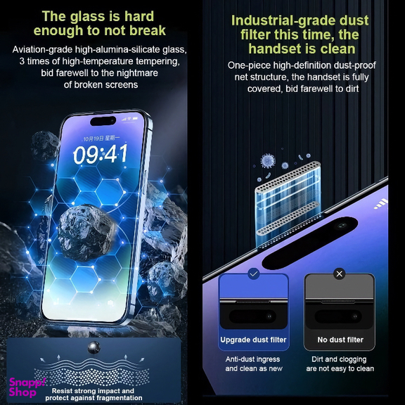 محافظ صفحه نمایش گوشی موبایل ویکام مدل KINGKONG 9D مناسب اپل iPhone 16 Pro Max