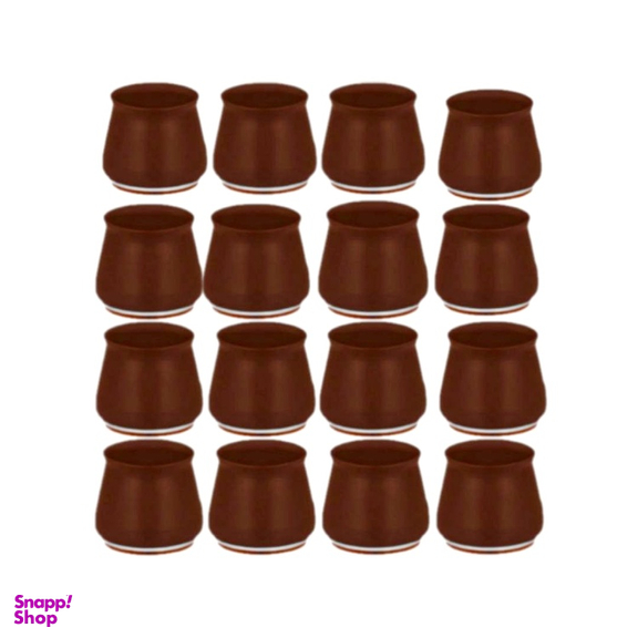 زیر پایه صندلی سیلیکونی مدل نمدار شورفیت بسته 32 عددی