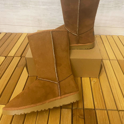 بوت زنانه طرح آگ کد 01 رنگ شتری