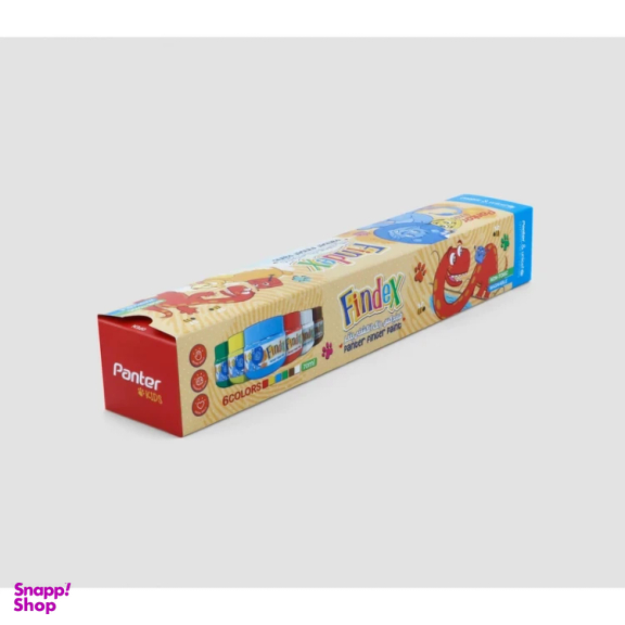 رنگ انگشتی پنتر یونیسف مدل Findex Slim بسته 6 عددی