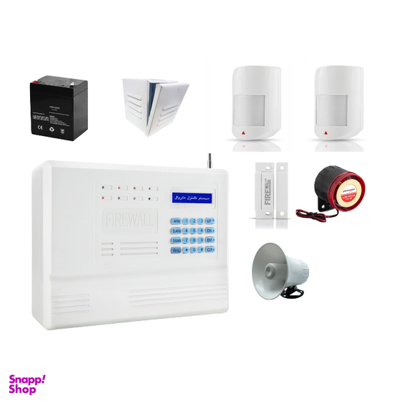 پکیج دزدگیر فایروال مدل F9 باسیم کد 220