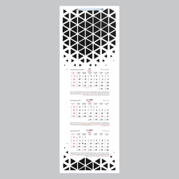 تقویم دیواری سال 1403 خندالو مدل مدرن کد B3