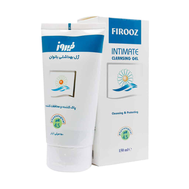 ژل بهداشتی بانوان فیروز حجم 150 میلی لیتر