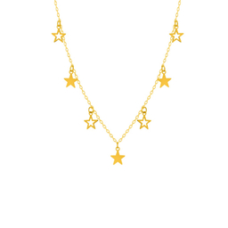 گردنبند طلا 18 عیار زنانه اقلیمه کد GT1361.1.07