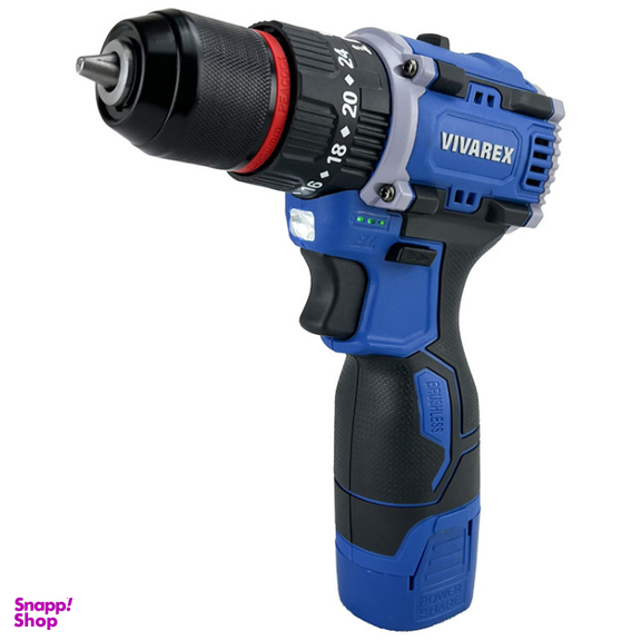 دریل شارژی 16 ولت براشلس ویوارکس مدل VR1608-BLX