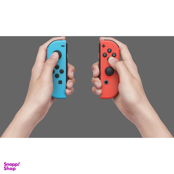 کنسول بازی هیبریدی نینتندو مدل Switch - OLED Neon Blue and Neon Red ظرفیت 64 گیگابایت