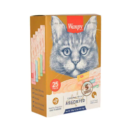 بستنی گربه ونپی مدل Assorted بسته 25 عددی