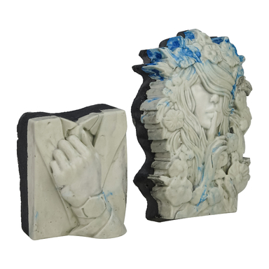 سنگ پا ترمتای مدل LADY & MR مجموعه 2 عددی