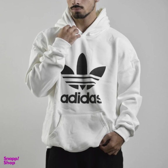 هودی ورزشی مردانه مدل GS-m-M-263504 رنگ سفید