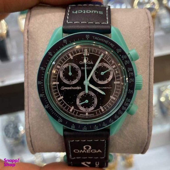 ساعت عقربه ای مردانه امگا مدل POLAR LIGHTS سه موتوره فعال
