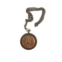 گردنبند طرح موسیقی کد 038