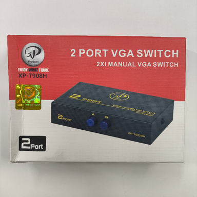سوییچ VGA ایکس پی 1 به 2 مدل T908 کد 1587