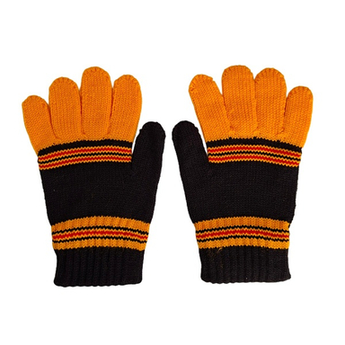 دستکش بافت بچگانه کد 05 طرح دو رنگ