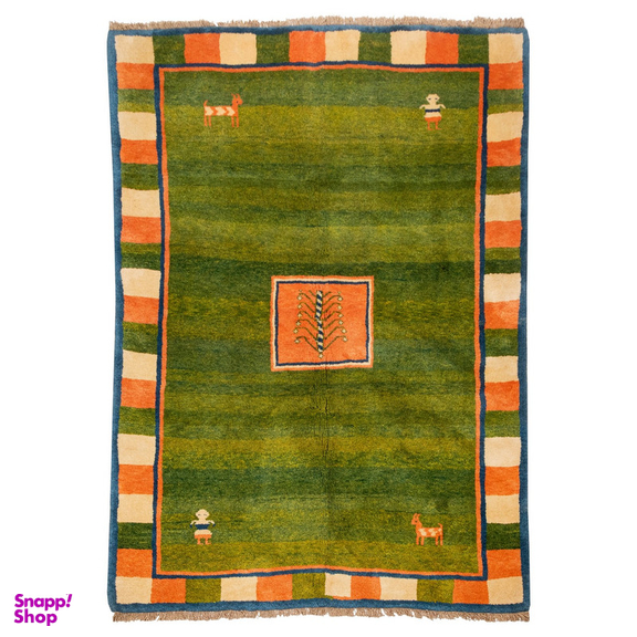 گبه دستباف سی پرشیا کد 171785 سایز 225x160 سانتی‌ متر