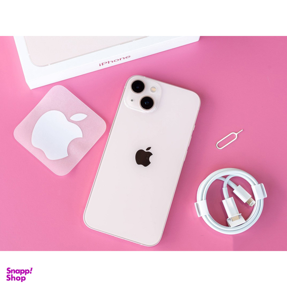 گوشی موبایل اپل مدل iPhone 13 CH دو سیم‌ کارت ظرفیت 128 گیگابایت و رم 4 گیگابایت به همراه شارژر 20 وات اپل  نات اکتیو رنگ سفید