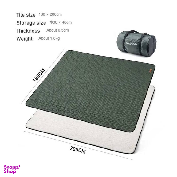 زير انداز کمپينگ نیچرهایک مدل Cotton Wool Warm & Damp Proof Pad کد FCD11