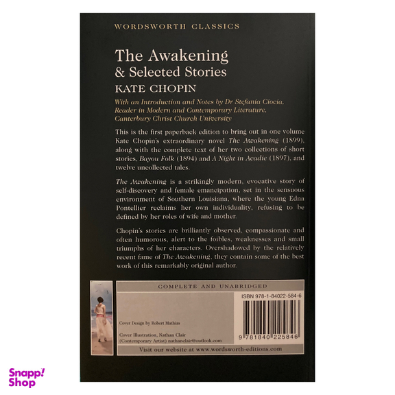 کتاب بیداری و داستان های منتخب اثر Kate Chopin انتشارات وردز ورث ادیشن