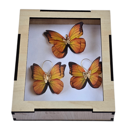 نیم ست طلا 18 عیار طرح مونارک کد 3355