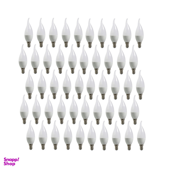 لامپ ال ای دی 7 وات دونیکو مدل اشک پایه E14 مجموعه 50 عددی