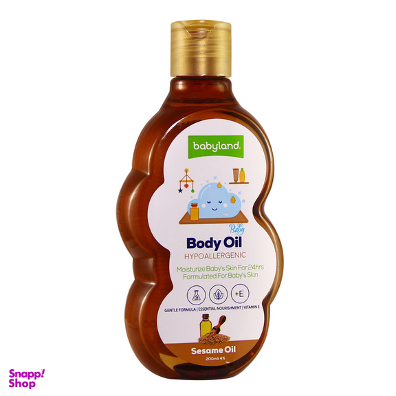 روغن کودک بیبی لند مدل Sesame حجم 200 میلی لیتر
